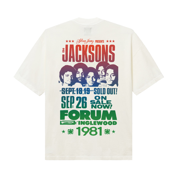 The Jacksons Tee (Off-White)